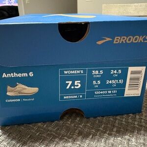 Brooks Women's Anthem 6 Athletic Shoes - Coconut